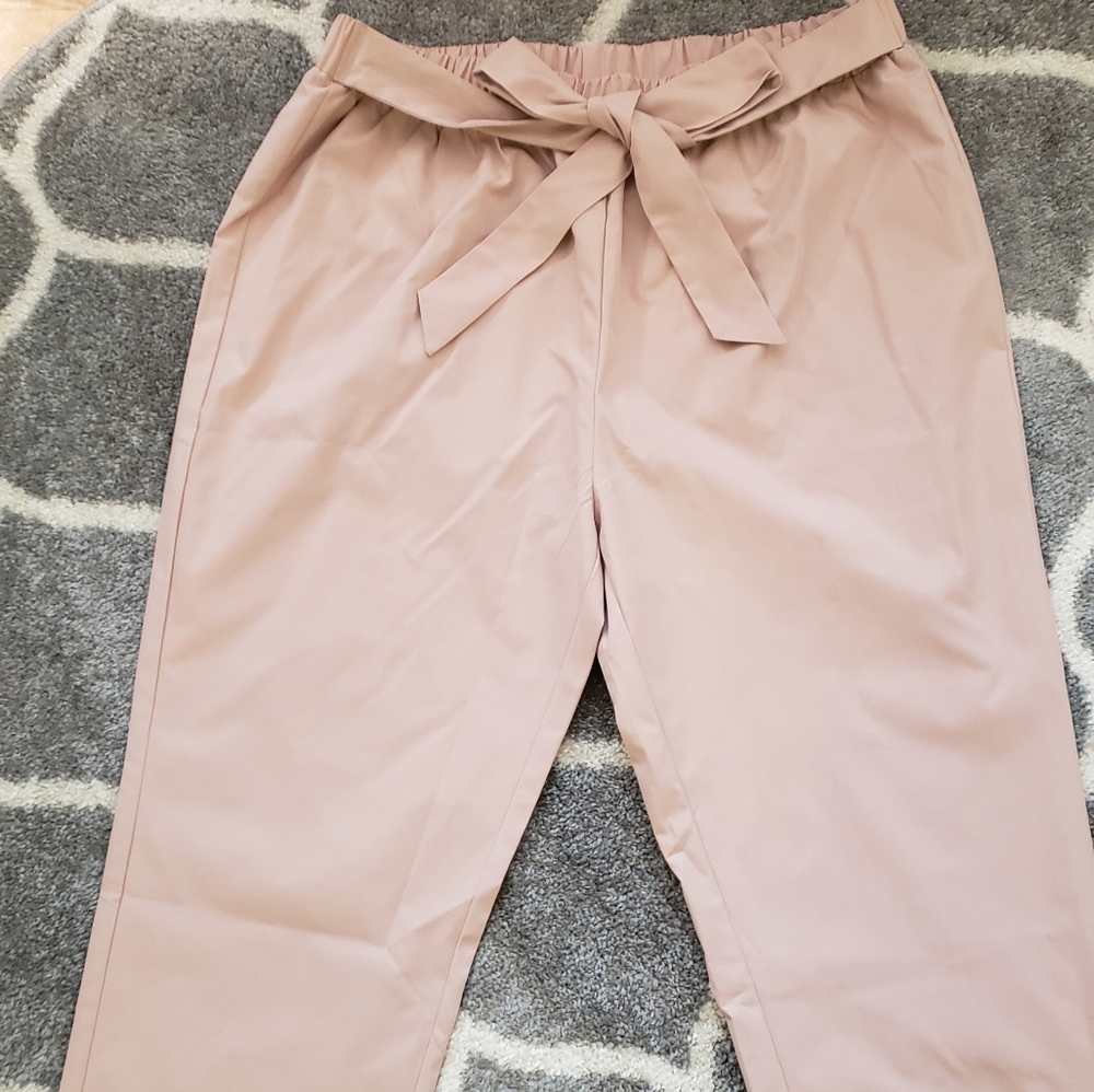 Shein Long paper bag pants